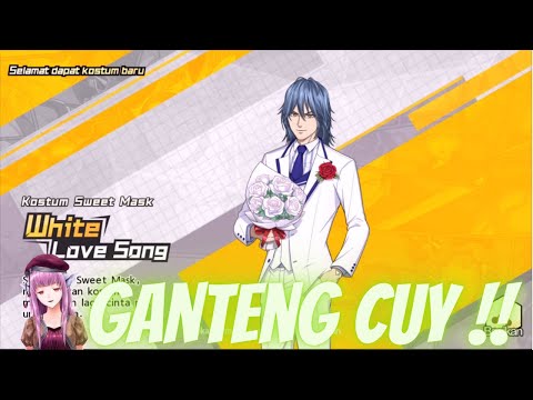 Kostum Terbaru !! Amai Mask White Love Song - One Punch Man The Strongest