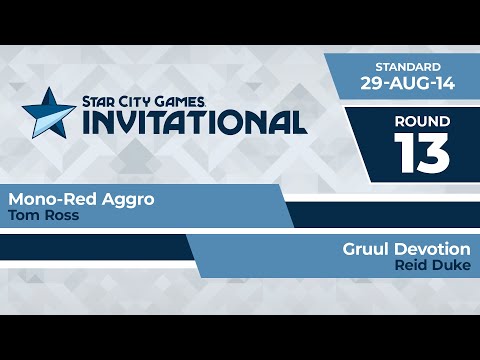 SCGINVI: Round 13 - Tom Ross vs Reid Duke | Standard