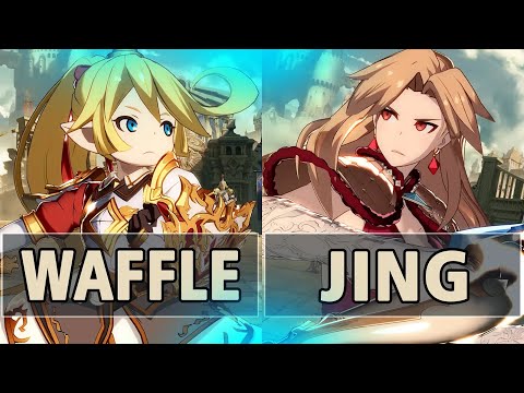 GBVSR:🔥Waffle (Charlotta Diamond Heart) Vs Revo | Jing (Katalina)🔥| High Level Gameplay.