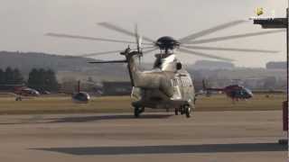 preview picture of video 'Helikopterflugshow Grenchen (Super Puma AS-332 M1 T-320)'