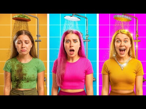 GIGA Rich vs POOR Doll Makeover Battle! 💎✨ Who Looks Gorgeous?