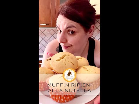 MUFFIN RIPIENI ALLA NUTELLA