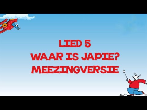 Waar is Japie (meezingversie) uit de groep 8 musical Over de kop - Rep en Roer Musicals