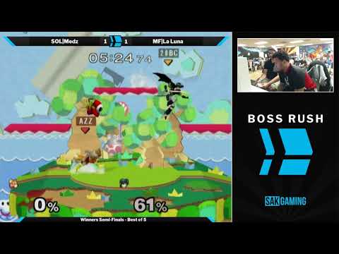 Boss Rush The Moon Winners Semis - SOL|Medz (Fox) vs MF|The Moon (Marth)