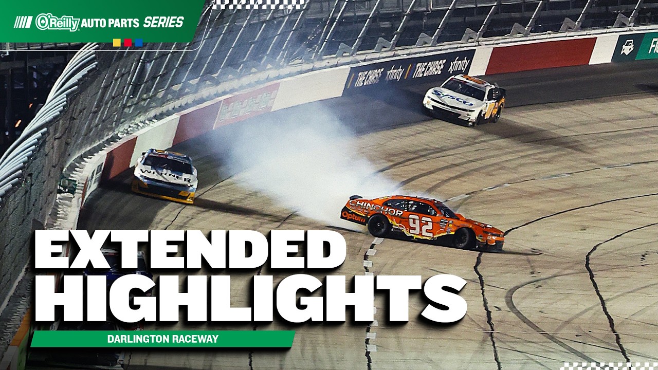 NASCAR O'Reilly Auto Parts Series Highlights at Darlington