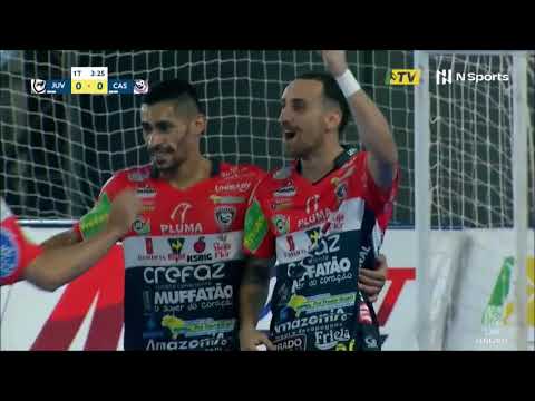 Gols de Juventude AG x Cascavel - Última rodada da primeira fase da Liga Nacional