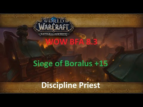 BFA Season 4 | Siege of Boralus 15 Discipline Priest
