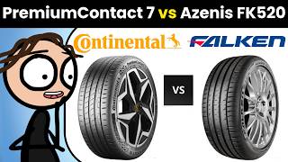 Continental PremiumContact 7 vs Falken Azenis FK520 (Comparison and Review)