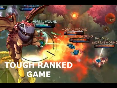 TOUGH RANKED GAME! Vainglory 5v5