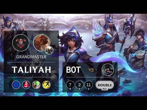 Taliyah Bot vs Caitlyn - EUW Grandmaster Patch 9.16