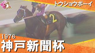 「拍手が沸く！これは大楽勝」1976年神戸新聞杯 トウショウボーイ　実況：杉本清【カンテレ公式】