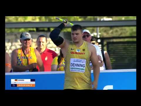 U20 European championships 2023 | Max Dehning 73m