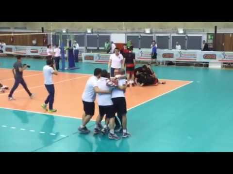 Ultimo punto finale scudetto U19 volley treviso 2016