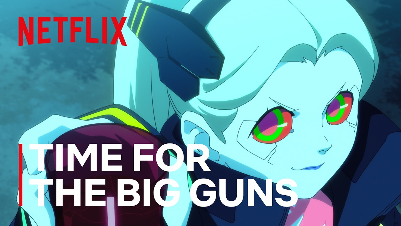 Rebecca Always Goes All Out | Cyberpunk: Edgerunners | Netflix Anime