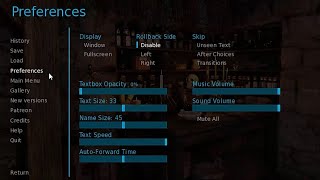 Renpy Tutorial - Alterando a Opacidade - TextBox