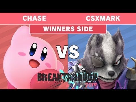 BreakThrough 2019 - Chase (Kirby, Palutena) Vs CsxMark (Wolf) Pools - Smash Ultimate