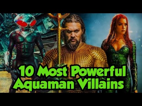 10 Most Powerful Aquaman Villains of All Time | New Eternity |