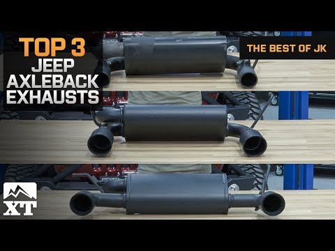 The 3 Best Jeep Wrangler Axle Back Exhausts For 2007-2017 JK