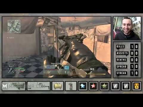 SeaNanners - Modern Warfare 2: Raffica Nuke Without Killstreaks MW2 Gameplay/Commentary (4-12-10)
