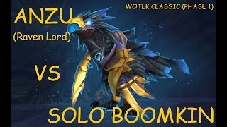 Anzu (raven lord) solo boomkin - wotlk classic (phase 1)