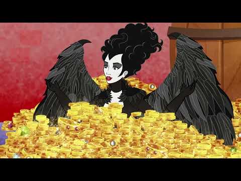 A Bela Adormecida e a Chave do Tesouro | Conto | Desenho Animado com @OsAmiguinhosTV