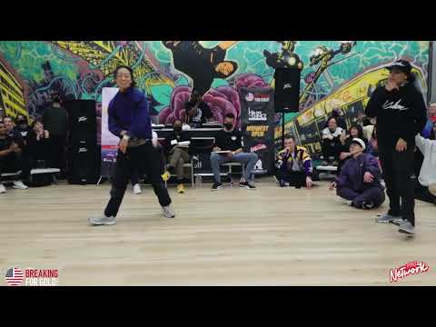 La Vix Vs Genesis- B-Girl Top 8- Midwest Open - Breaking For Gold USA - USA Dance -BNC