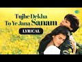 Tujhe Dekha Toh Song Dilwale Dulhania Le Jayenge Shah Rukh Khan Kajol Lata Kumar Sanu DDlj Video