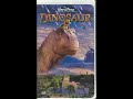 Opening And Closing To Dinosaur VHS 2001 Version 1