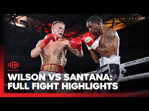 "Left Hook from Hell!' 💥 Wilson vs Santana Fight Highlights | Main Event | Fox Sports Australia