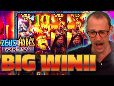 🔥 CASINODADDY'S EXCITING BIG WIN ON ZEUS VS HADES GODS OF WAR! 🔥New slot from Pragmatic Play