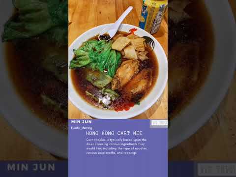 Macarrão para carrinho de Hong Kong