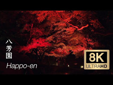 Tokyo Red Garden - Happo-En - 8K Ultra HD