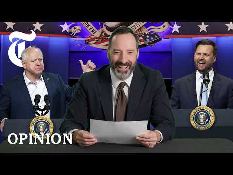 A ‘Veep’ Star Vibe Checks the Vance Walz Showdown NYT Opinion