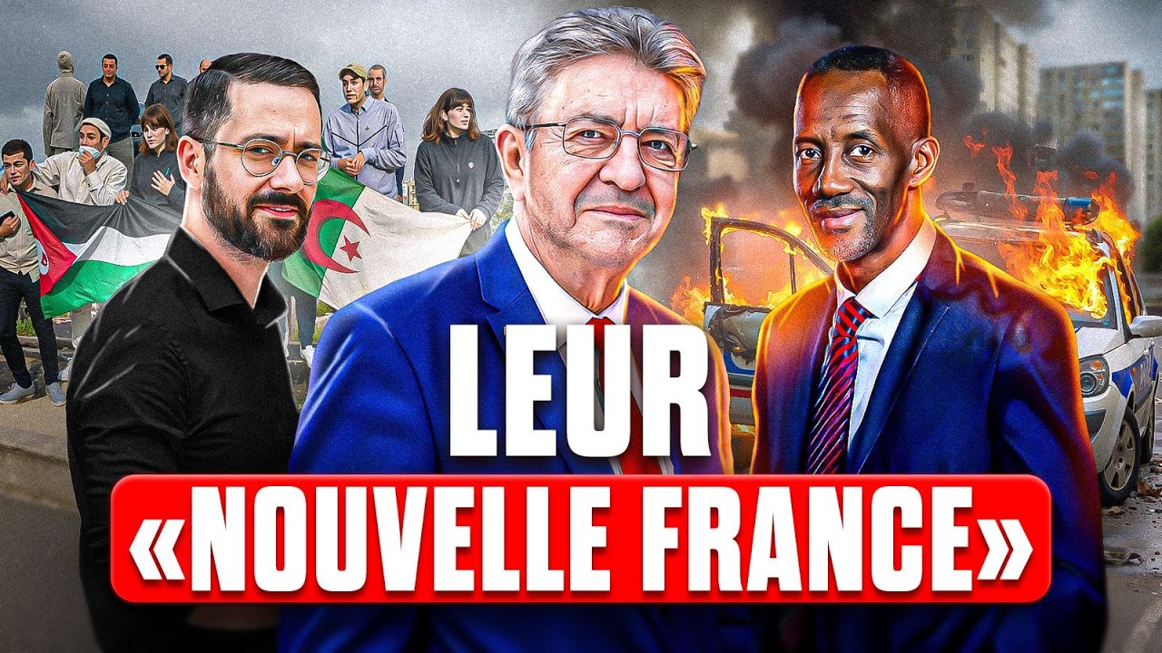 Illustration: EXCLUSIF: La France Insoumise dévoile sa 'Nouvelle France' violente et communautariste