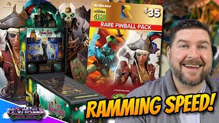 Sea of Thieves Pinball AtGames Legends Pinball 4k Rare Pinball Pack First Impressions!