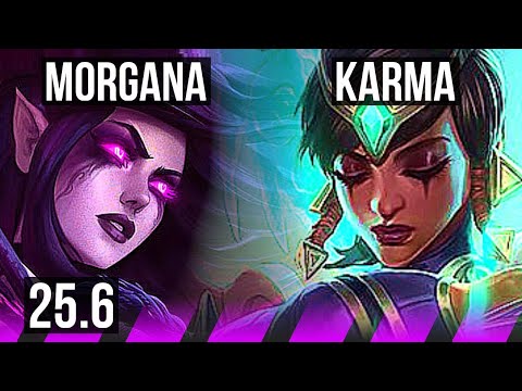 MORGANA & Draven vs KARMA & Varus (SUP) | 38k DMG | EUW Diamond | 25.6