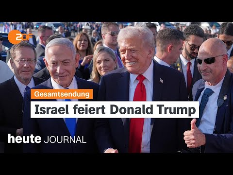Video Thumbnail: heute journal vom 13.10.25 Hamas lässt Geiseln frei, Trumps Vermittlung im Nahostkonflikt