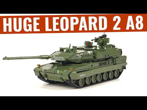 Leopard 2A8 – Huge Tank with Working Interior!