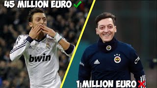 Mesut Özil's Market Value by Years