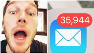 Chris Pratt Freak Out After Accidentally Deleting 51,000 Emails