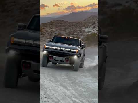 2025 GMC Hummer EV 3X SUV (tri-motor) with the available Extreme Off-Road package. #electriccar