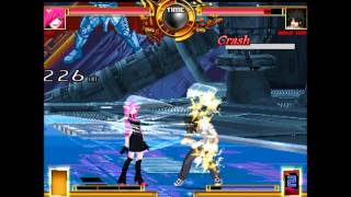 Mugen Tournament AI 9 Lucy vs Touma Kamijo Fight 16