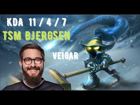 TSM Bjergsen Veigar vs Azir - Midlane Matchup SoloQ