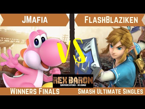 Rex Baron 12 Winners Finals - JMafia (Yoshi) Vs. FlashBlaziken (Link)