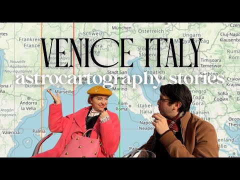 How Astrocartography Works - Crazy LITERAL Travel Stories in Venice Italy  🇮🇹
