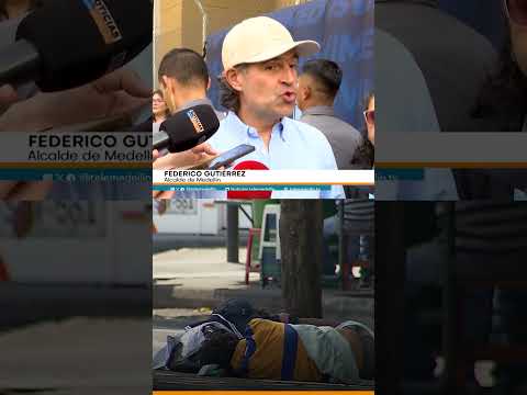 The growth of the homeless population, one of Medellín's biggest problems