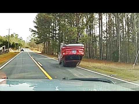 17-Year-Old in Stolen SUV Ends Police Chase in Rollover Crash