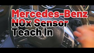 Mercedes-Benz NOx Sensor Teach In with YOUCANIC Scanner
