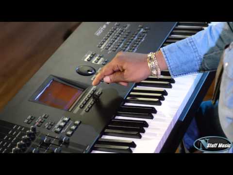 Yamaha Motif XF8 88-Key Workstation - Sample Slice Demonstration