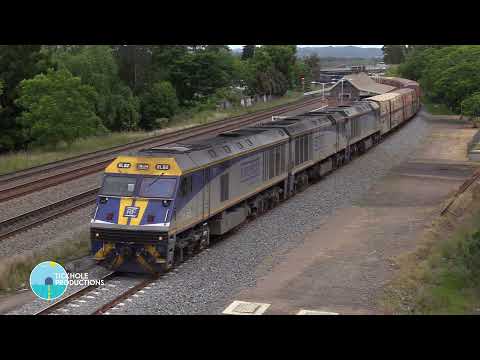 Diesel Locomotives EL62, EL60 & EL55 - East Maitland - January 2022